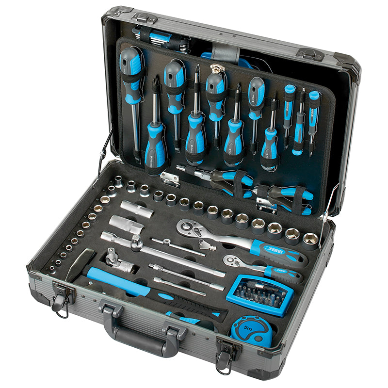 Valigia con utensili e accessori 0110 - Fervi