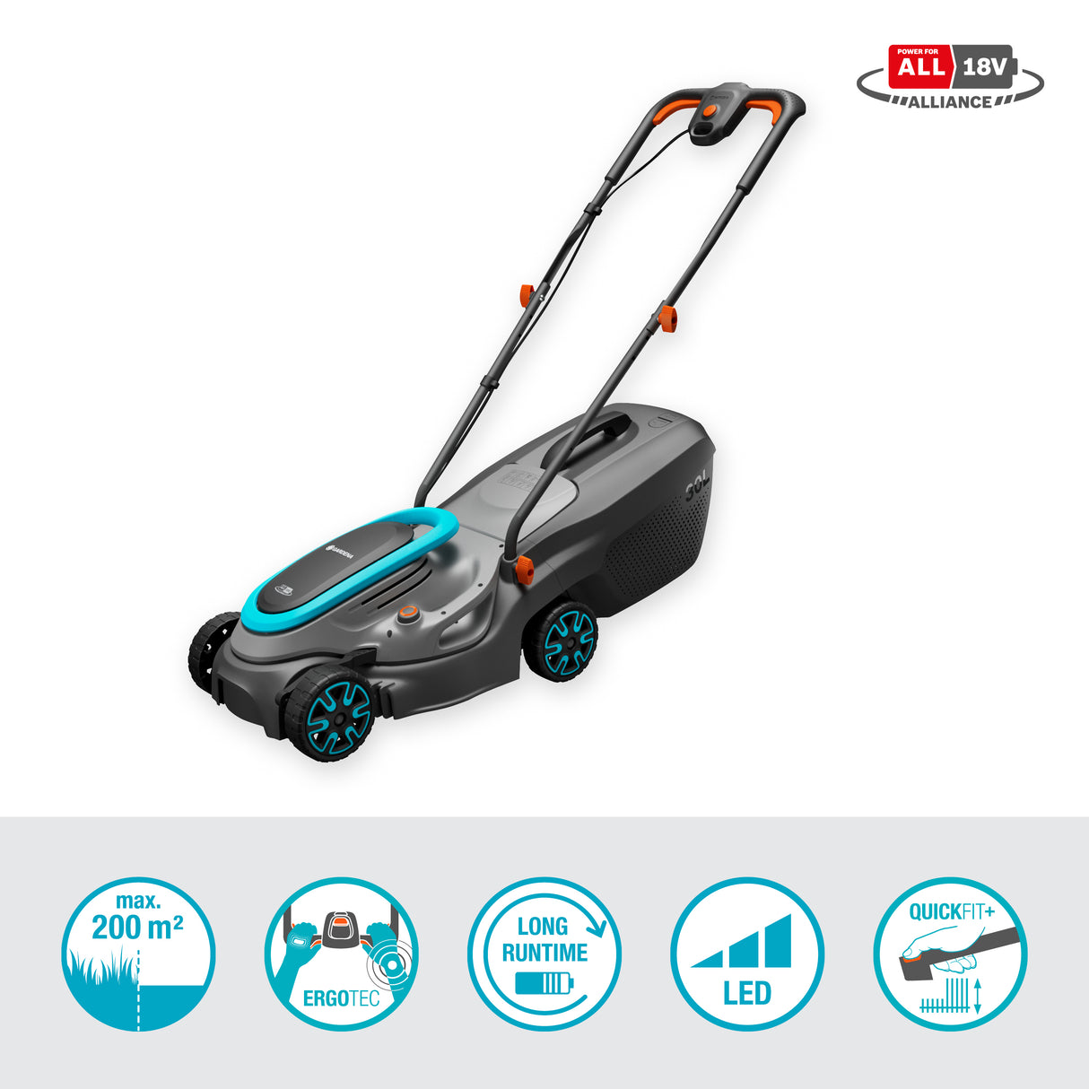 Rasaerba a batteria Powermax 14632-20