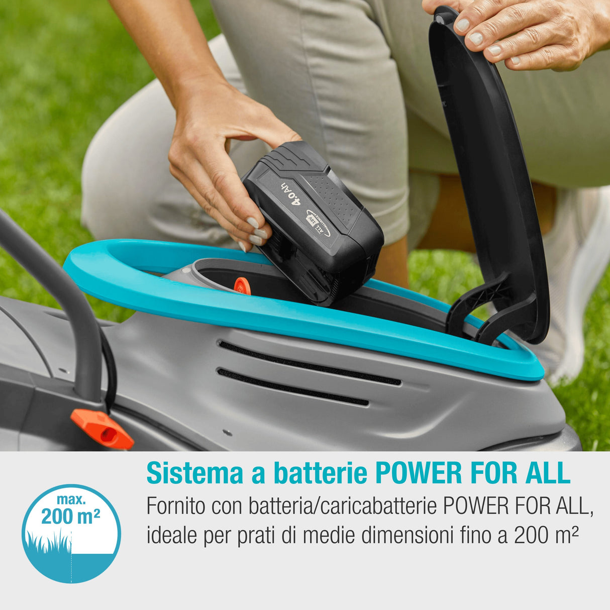 Rasaerba a batteria Powermax 14632-20