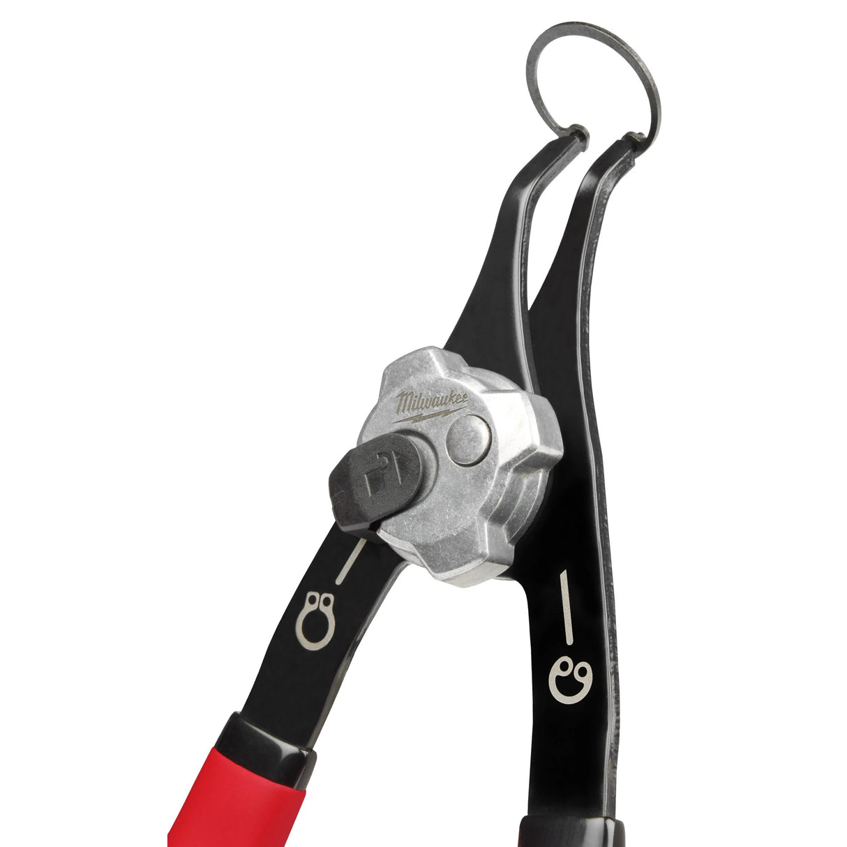 Milwaukee Pinza Reversibile per Anelli Elastici Medi - Dritta