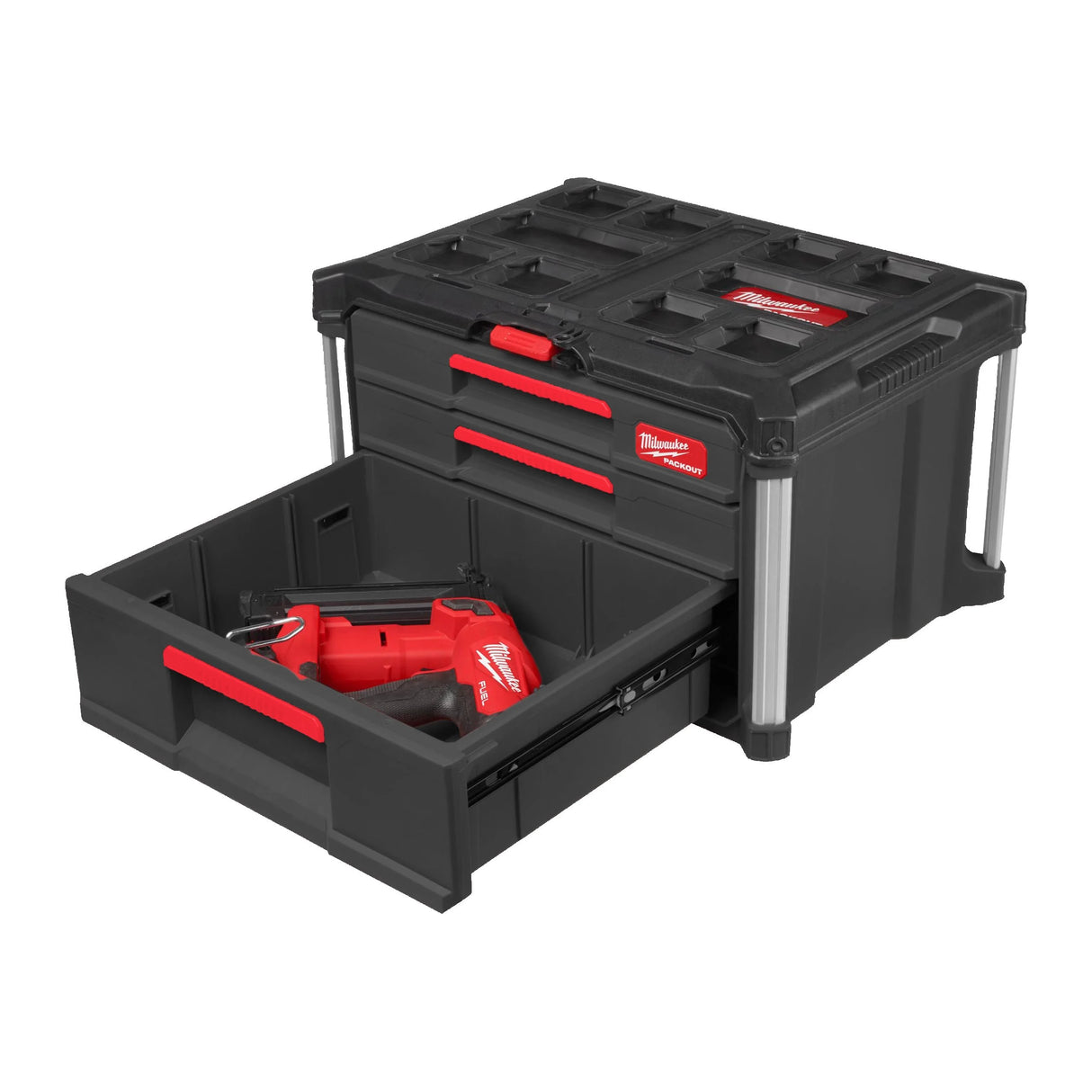 Milwaukee cassettiera porta utensili, 3 cassetti PACKOUT™