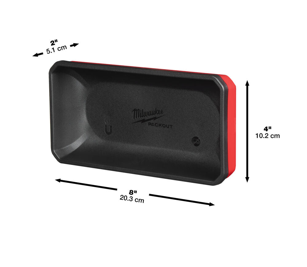 Milwaukee cestino magnetico 10x20 -PACKOUT™ Magnetic Bin 10 x 20 cm