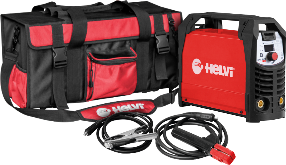 Helvi saldatrice inverter Galileo 160 + KIT borsa