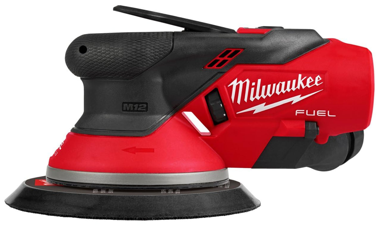 Milwaukee levigatrice palmare roto orbitale 150mm con orbita 5.0 mm M12 FUEL™