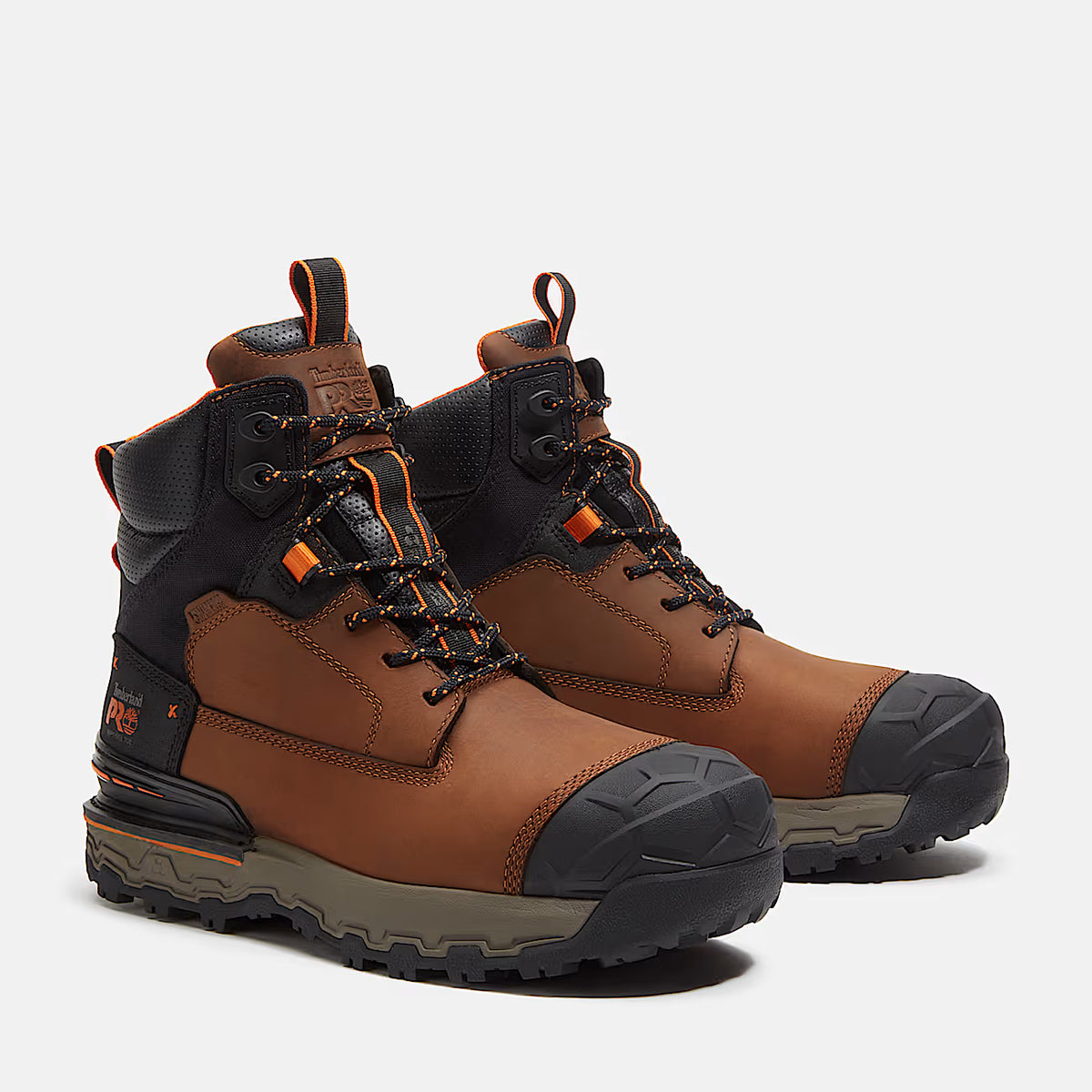 Timberland Scarponcino da Lavoro Impermeabile con Punta in Composito