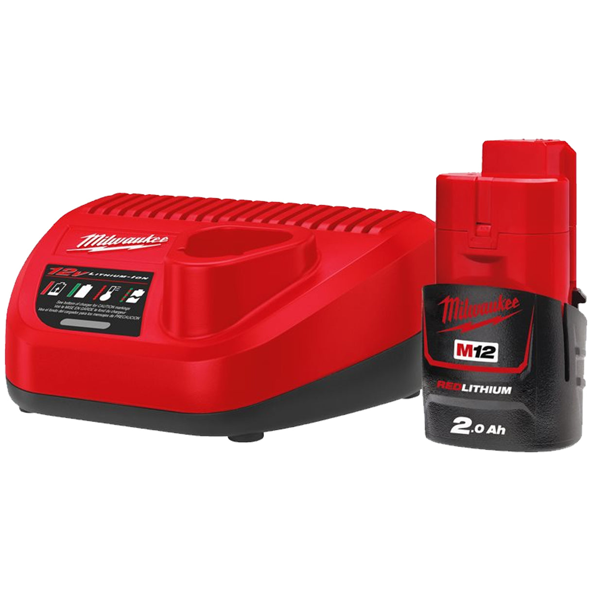 Milwaukee energy kit M12™ 1 x 2.0 Ah (12V)