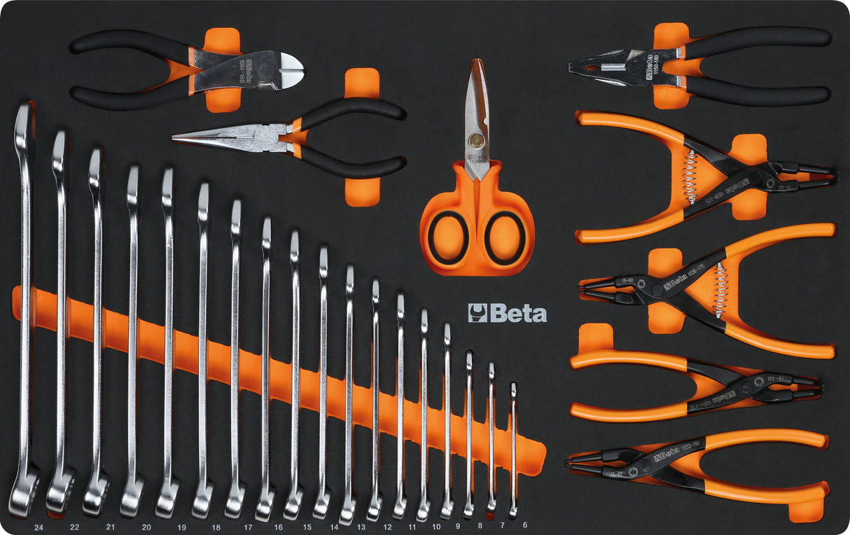 Cassettiera RSC24 con assortimento di 223 utensili Automotive- Beta