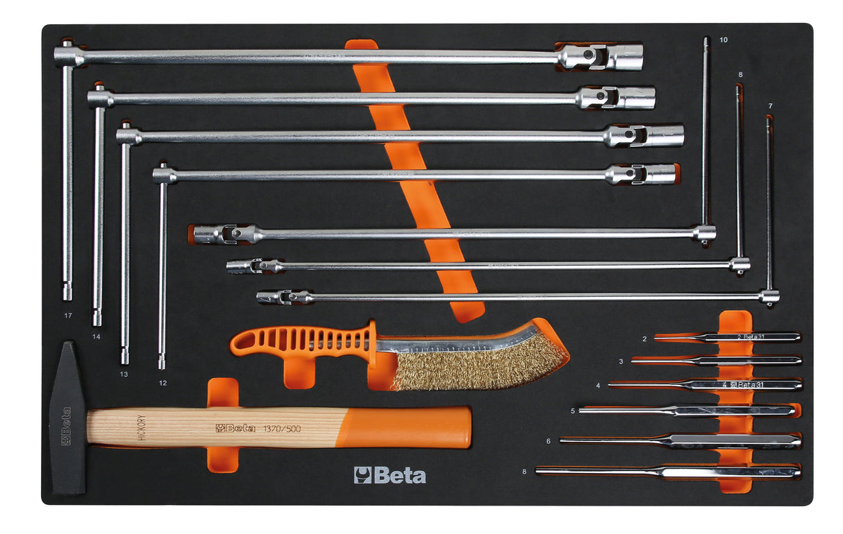 Cassettiera RSC24 con assortimento di 223 utensili Automotive- Beta