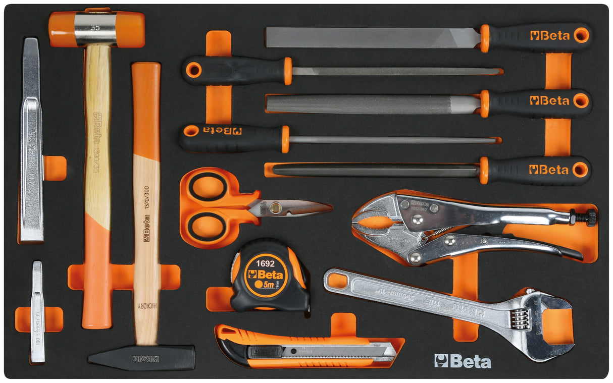 Cassettiera RSC24 con assortimento di 224 utensili Industria - Beta