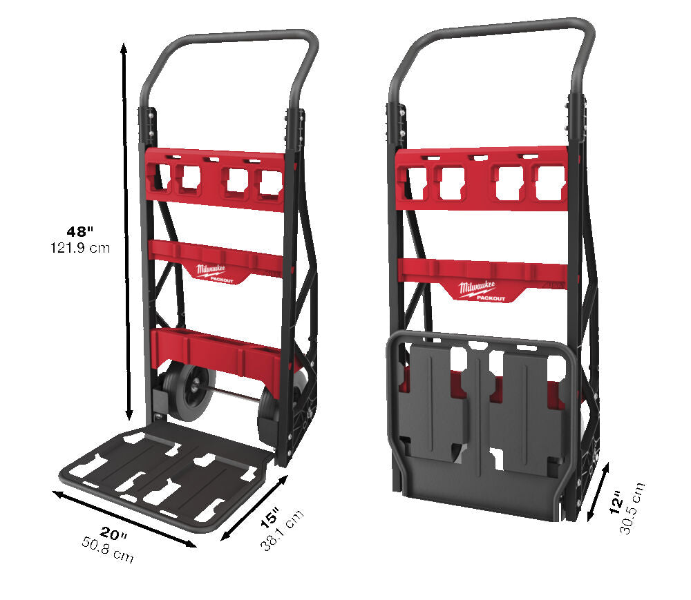 Milwaukee carrello a due ruote - PACKOUT™ 2 Wheeled Cart