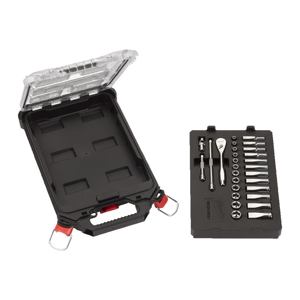 Milwaukee set di cricchetto e bussole -  PACKOUT™ Set