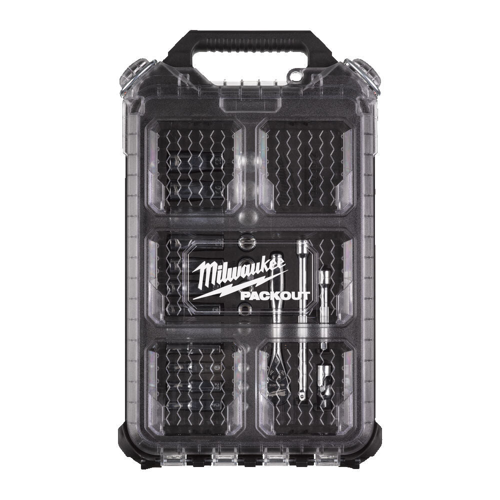 Milwaukee set di cricchetto e bussole -  PACKOUT™ Set