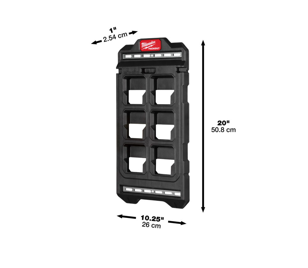 Milwaukee piastra di stoccaggio compatta PACKOUT™