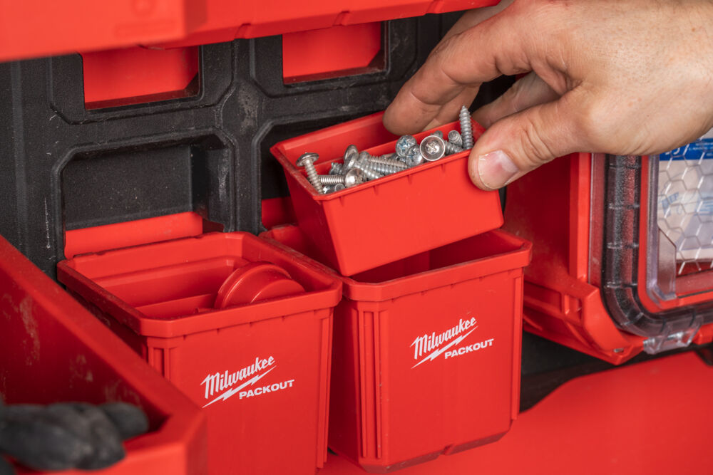 Milwaukee cestino 10 x 10 cm - PACKOUT™  Nest Bin