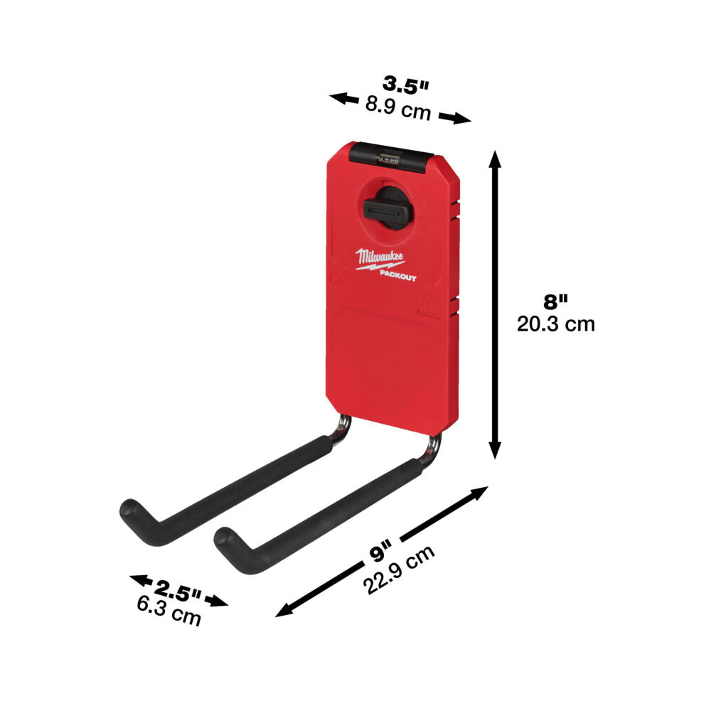 Milwaukee ganci di stoccaggio - PACKOUT™ Straight Utility Hook