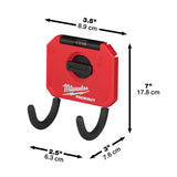 Milwaukee ganci di stoccaggio - PACKOUT™ Small Curved Utility Hook
