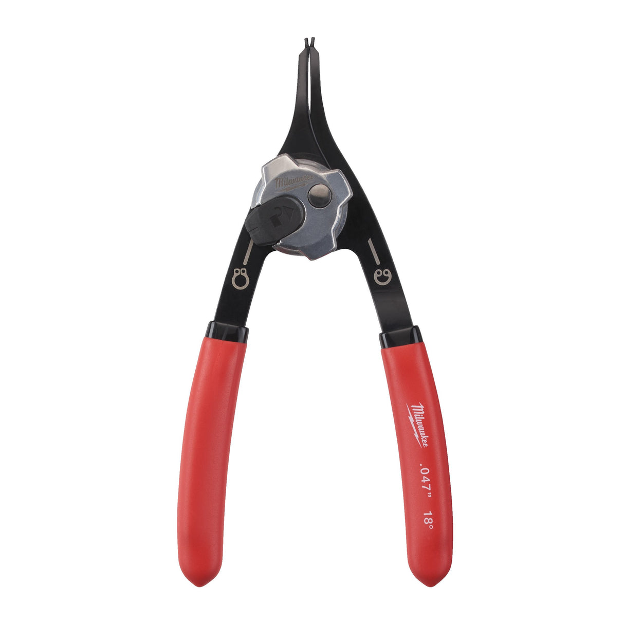 Milwaukee Pinza Reversibile per Anelli Elastici Medi - Dritta