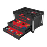 Milwaukee cassettiera porta utensili, 4 cassetti PACKOUT™