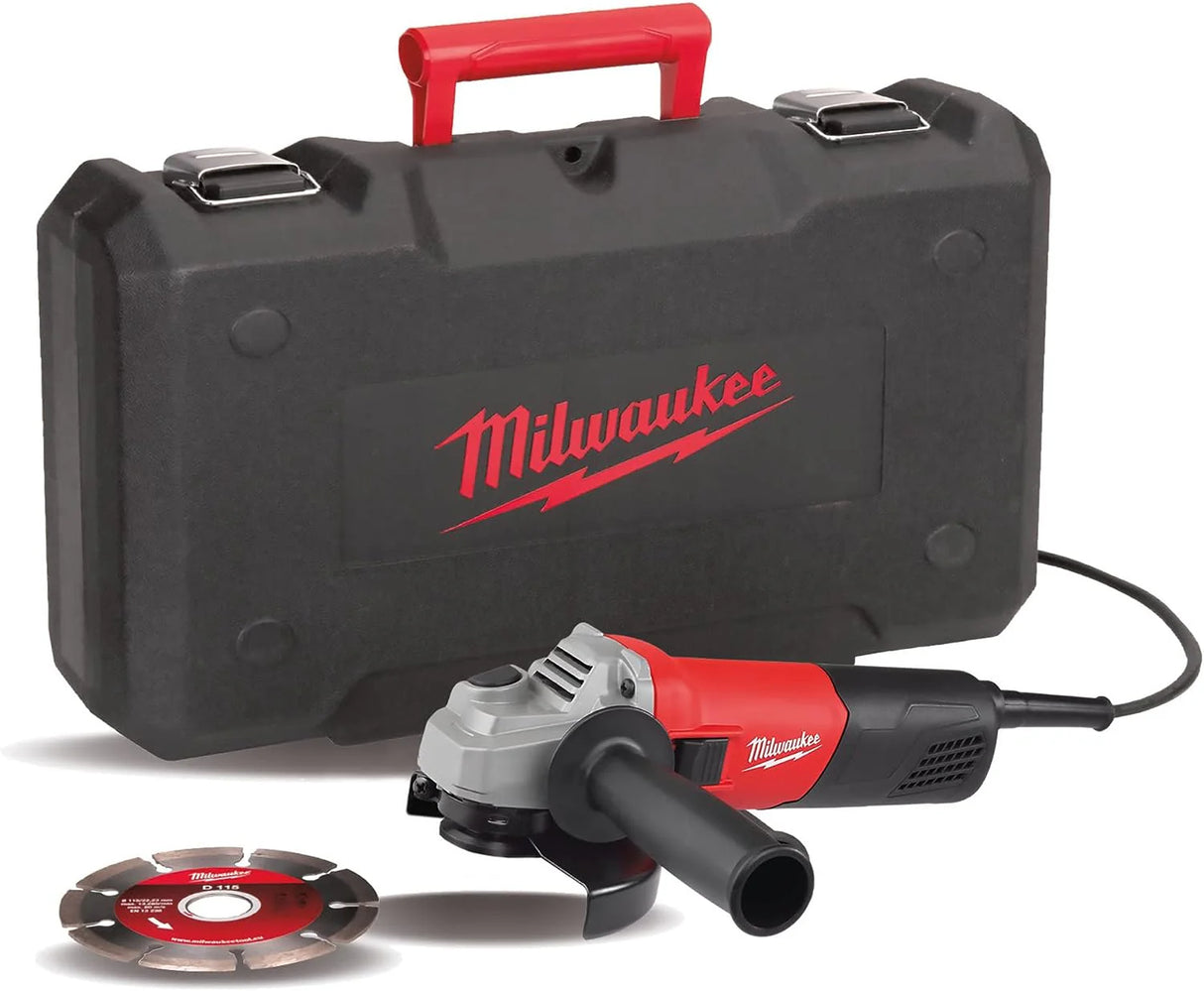 Milwaukee smerigliatrice 800W con valigetta