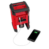 Milwaukee radio DAB+ M12™ batteria/corrente e caricabatterie M12™