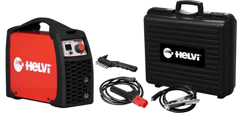 Helvi saldatrice inverter Sparc 160 + KIT valigia antiurto