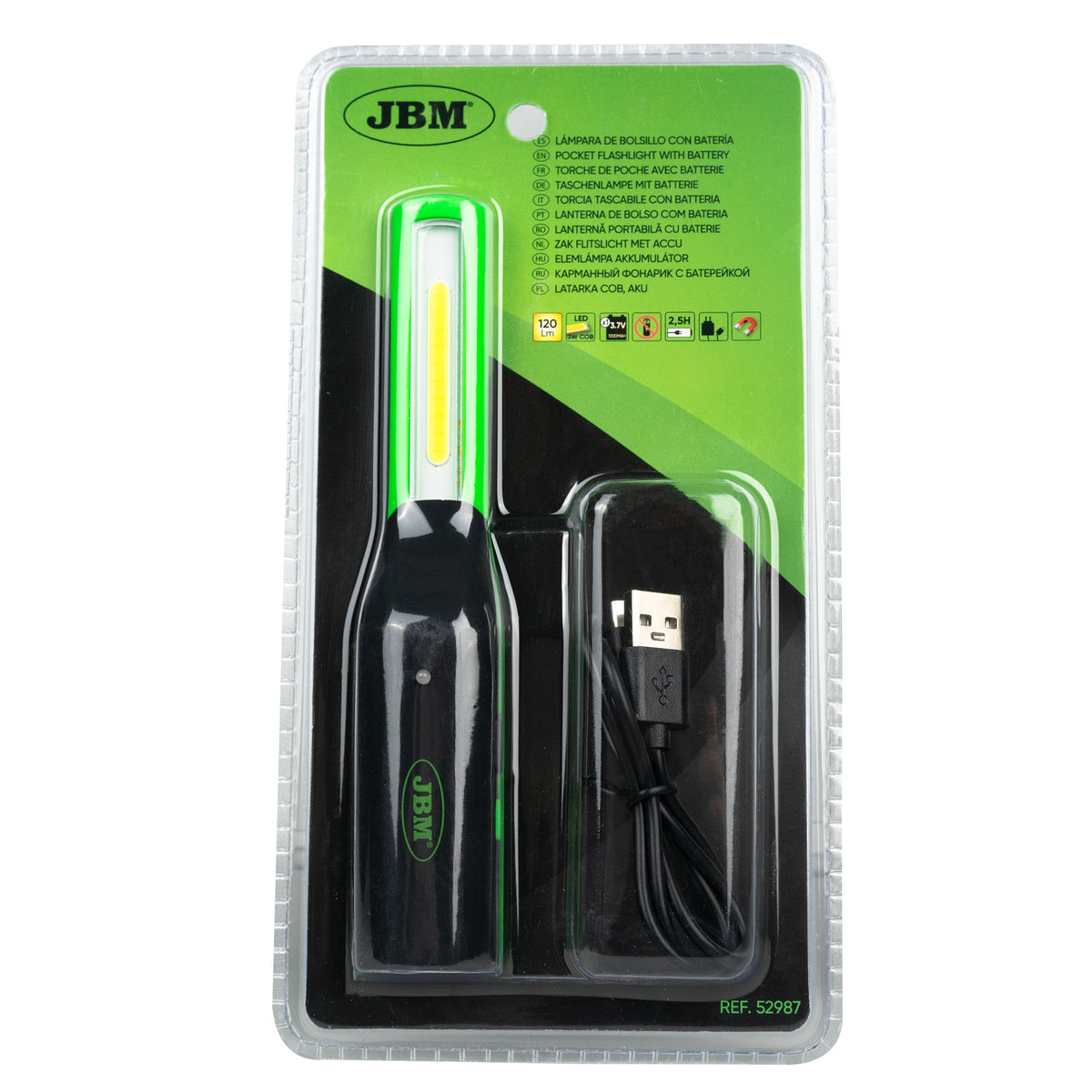 JBM Lampada Led Tascabile - 120LM