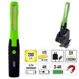 JBM Lampada Led Portatile con Base Magnetica Articolata - 170LM