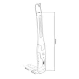 JBM Lampada Led Portatile con Base Magnetica Articolata - 170LM