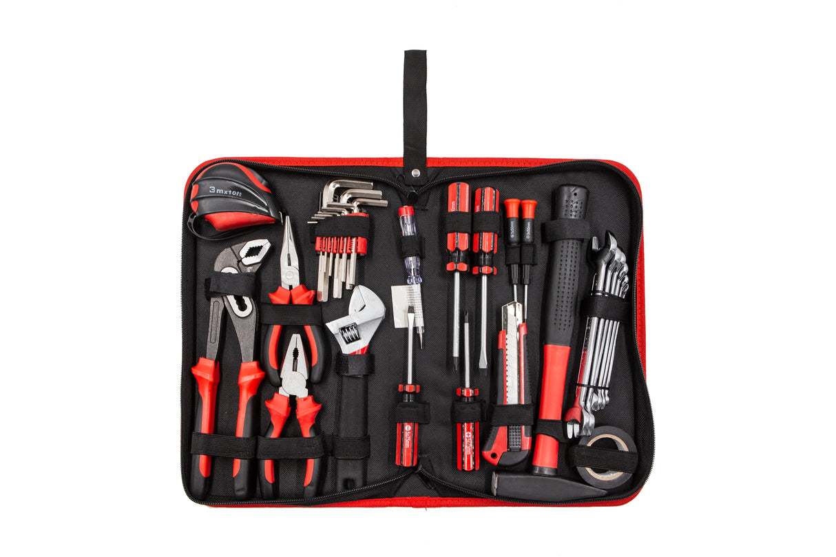 Assortimento di utensili manuali in astuccio da 30 pz - Krino