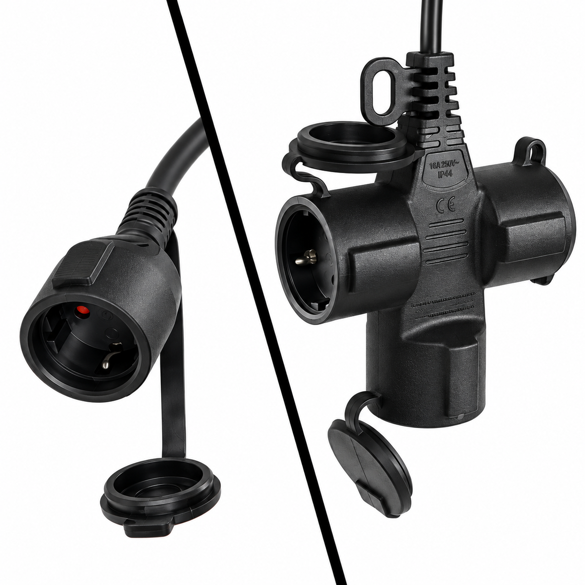 Avvolgitore Automatico con Cavo 3Gx1,5 mm² con Presa SCHUKO