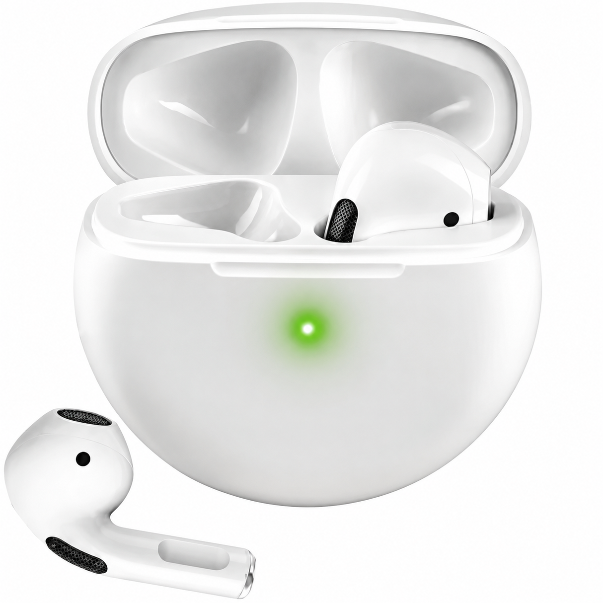Auricolari Smartphone Bluetooth Bianco 3773 TAKEIT