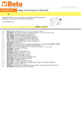 Valigetta Beta 2054 da 100pz / da 128pz