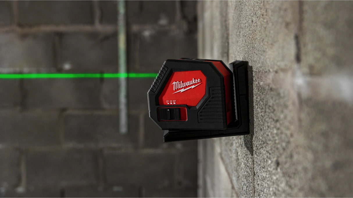 Milwaukee laser lineare verde alcalino a due linee
