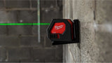 Milwaukee laser lineare verde alcalino a due linee