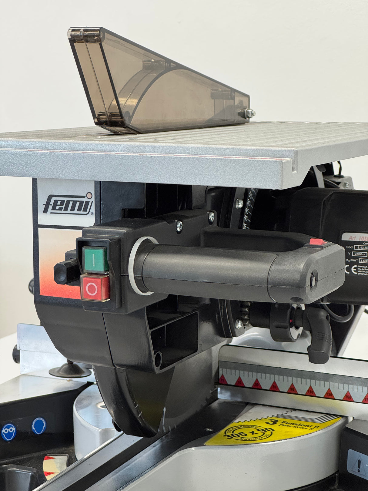 Femi troncatrice circolare legno e alluminio 1050 3D - USATO