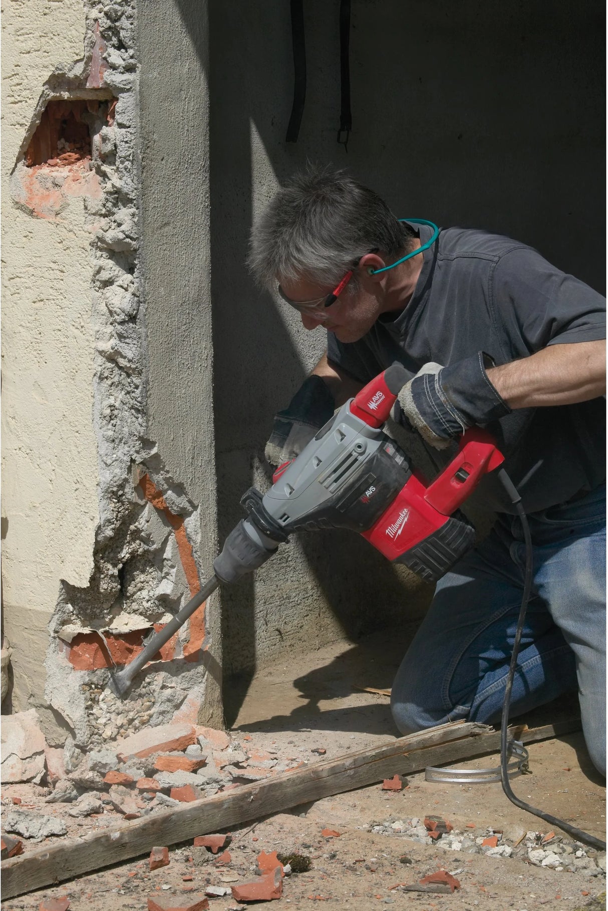 Milwaukee martello demo perforatore classe 7 kg