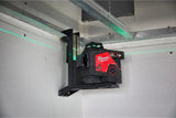 Milwaukee laser lineare verde M12™ a 3 linee 360°