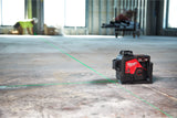 Milwaukee laser lineare verde M12™ a 3 linee 360°