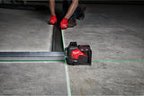 Milwaukee laser lineare verde M12™ a 3 linee 360°