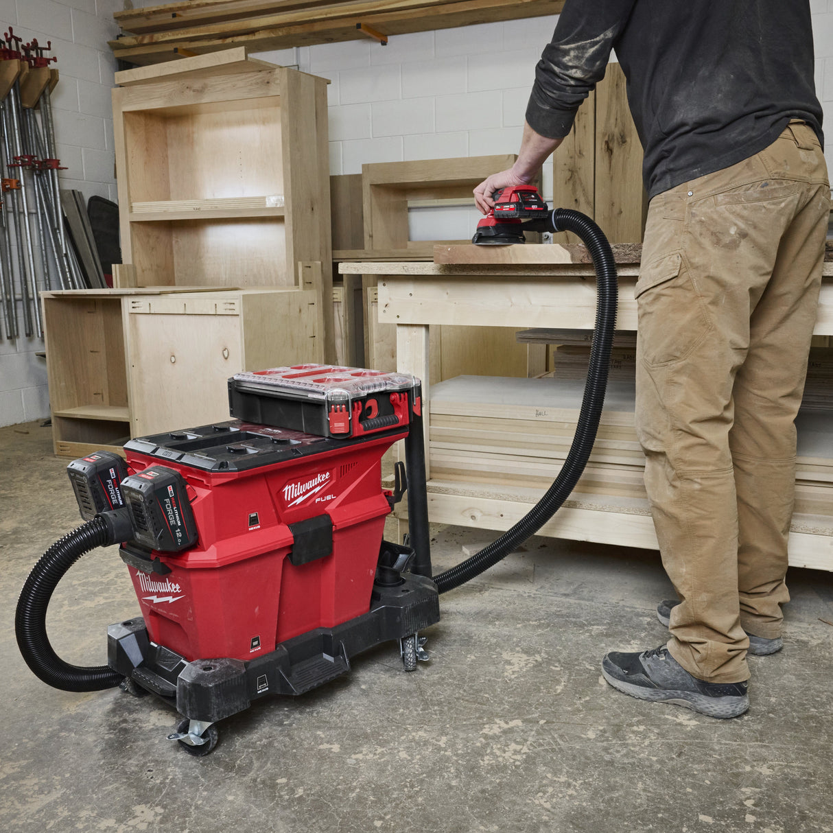Milwaukee Aspiratore Solidi/Liquidi Classe L M18 FUEL™ NEXUS Senza Batterie