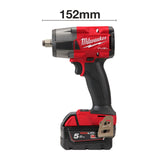Milwaukee Avvitatore ad Impulsi a Media Coppia M18 FUEL™ ATTACCO ½″ F