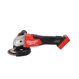 Milwaukee Smerigliatrice Angolare 125 mm con Interruttore a Slitta e Freno M18 FUEL™
