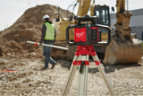 Milwaukee livella laser rotante M18™ 600 m raggio orizzontale rosso con ONE-KEY™