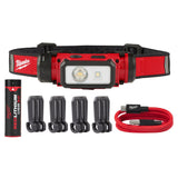 Milwaukee torcia frontale ricaricabile USB 600L