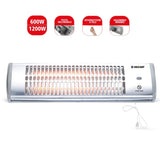 Stufetta a muro al quarzo 1200W