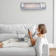 Stufetta a muro al quarzo 1200W