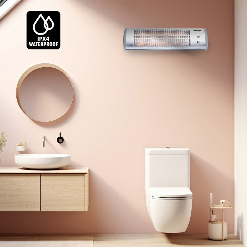Stufetta a muro al quarzo 1200W